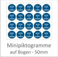 Minipikogramme DIN ISO 7010